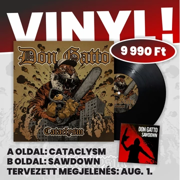 Cataclysm / Sawdown 12” 180 grammos vinyl - előrendelés!